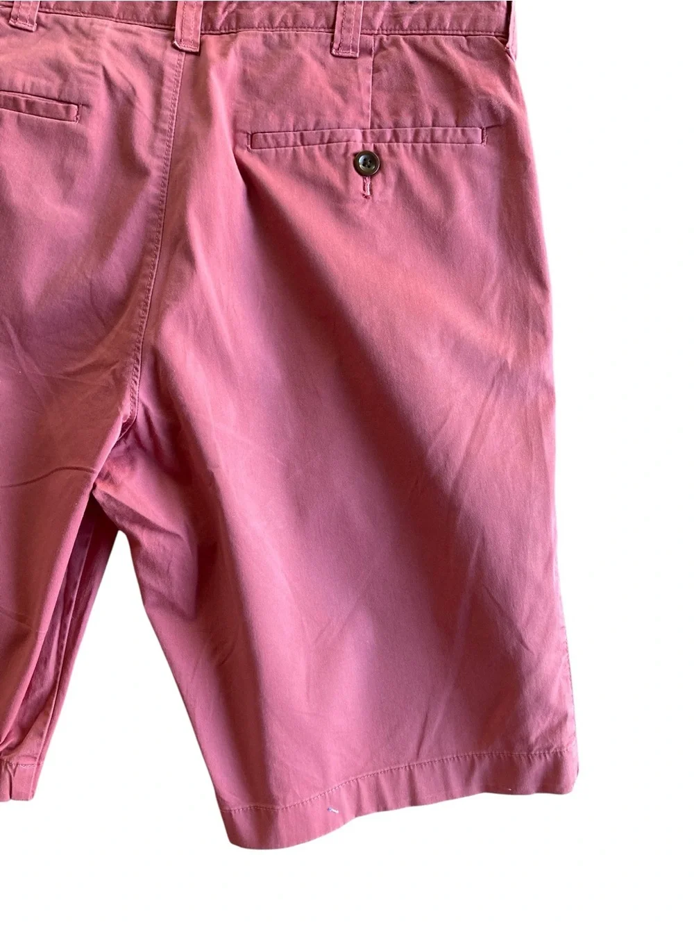 J.Crew Stretch Chino Shorts Men’s 30 Pink 10.5” Inseam Preppy Coastal